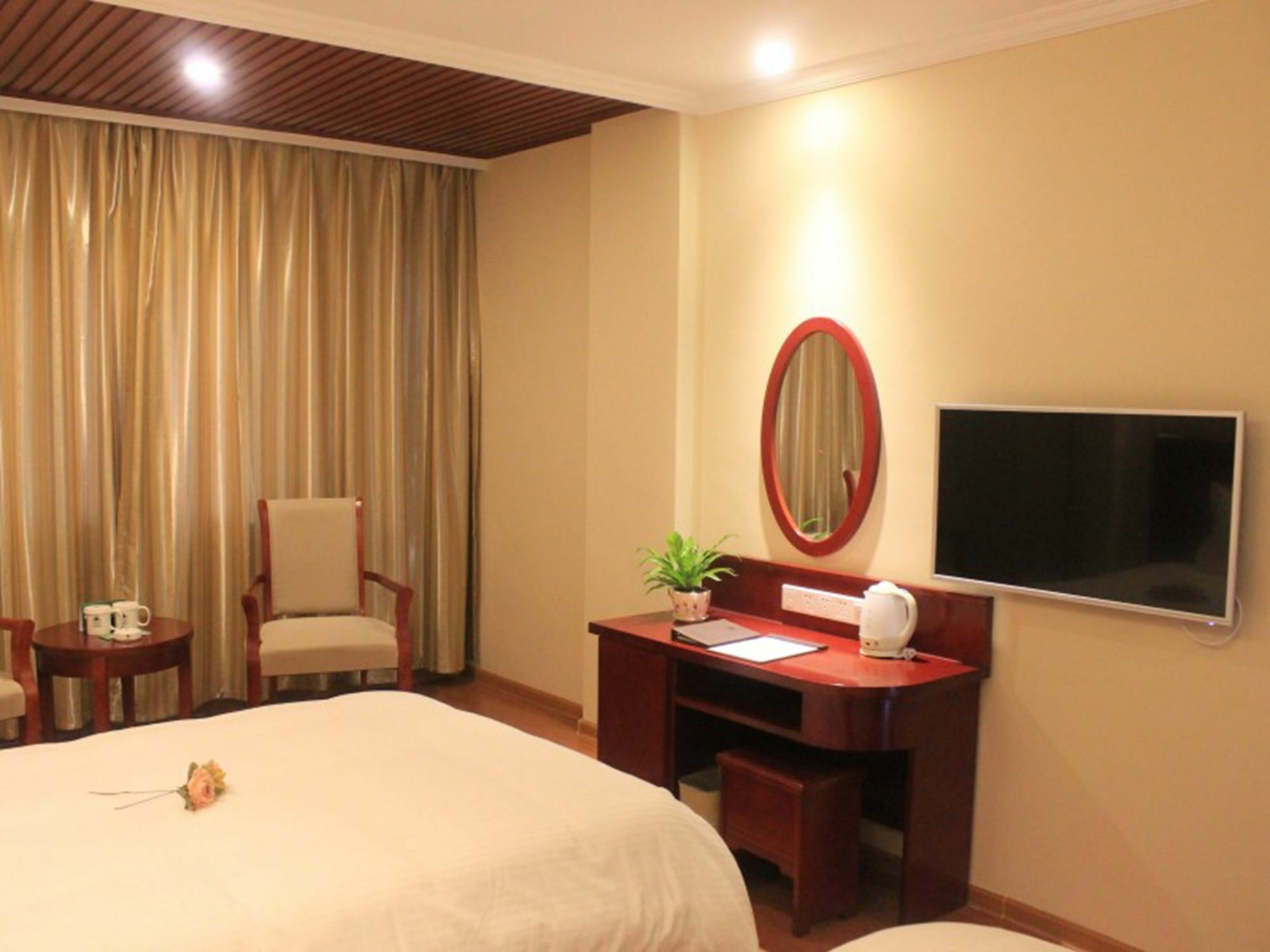 Greentree Inn Shandong Jining Qufu East Jingxuan Road Sankong Express Hotel Exterior foto
